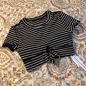 Robin Piccone striped swim top size med NWT!  🏖